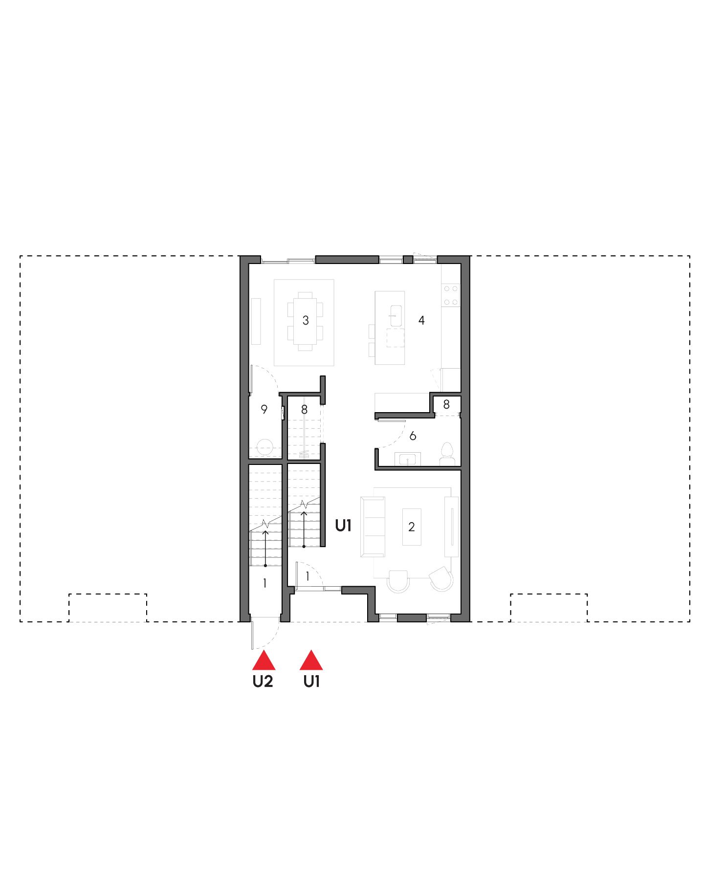 Plan du rez-de-chaussée
